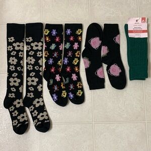 🌷3 for$25🌷Unbranded/Ardene, SZ 5-10, 4 Pairs Of Socks, NWOT & NWT